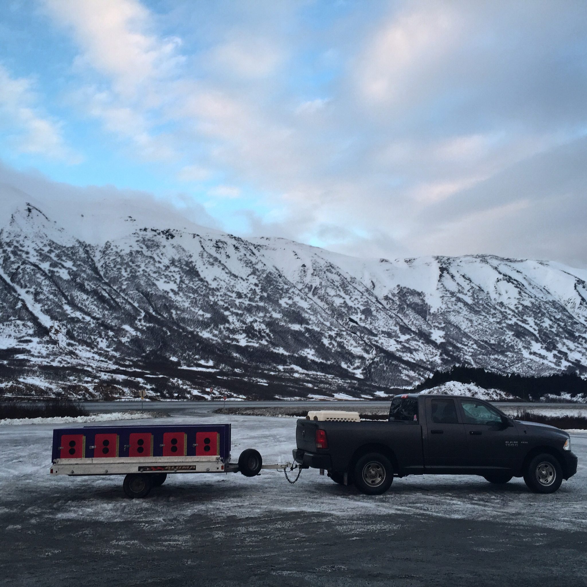 Sarah Stokey's Dog Truck