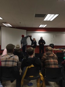 Wyatt Suchecki drawing his starting position at the 2015 Knik 200. Photo Courtesy of Jae March.