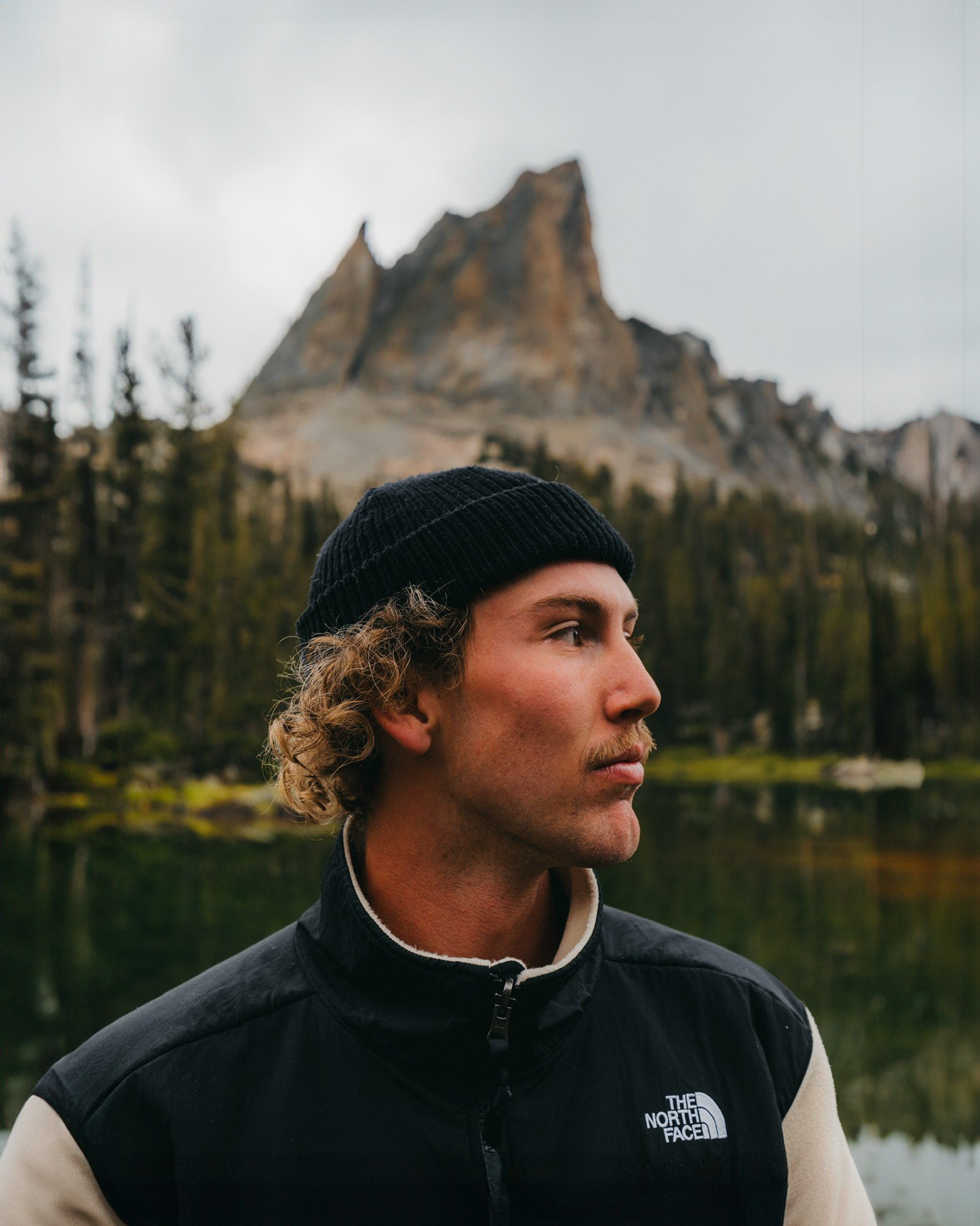 Carson Olmsted works in the office at Seward Helicopter Tours & Turning Heads Kennel